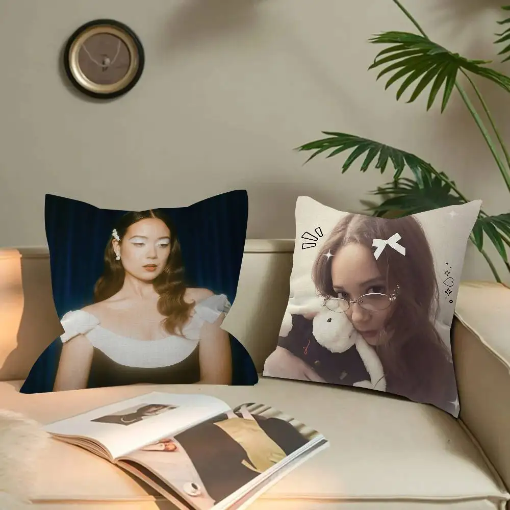 Singer L-Laufey.png Personalized picture text home decorative pillows Household Gifts 45x45cm