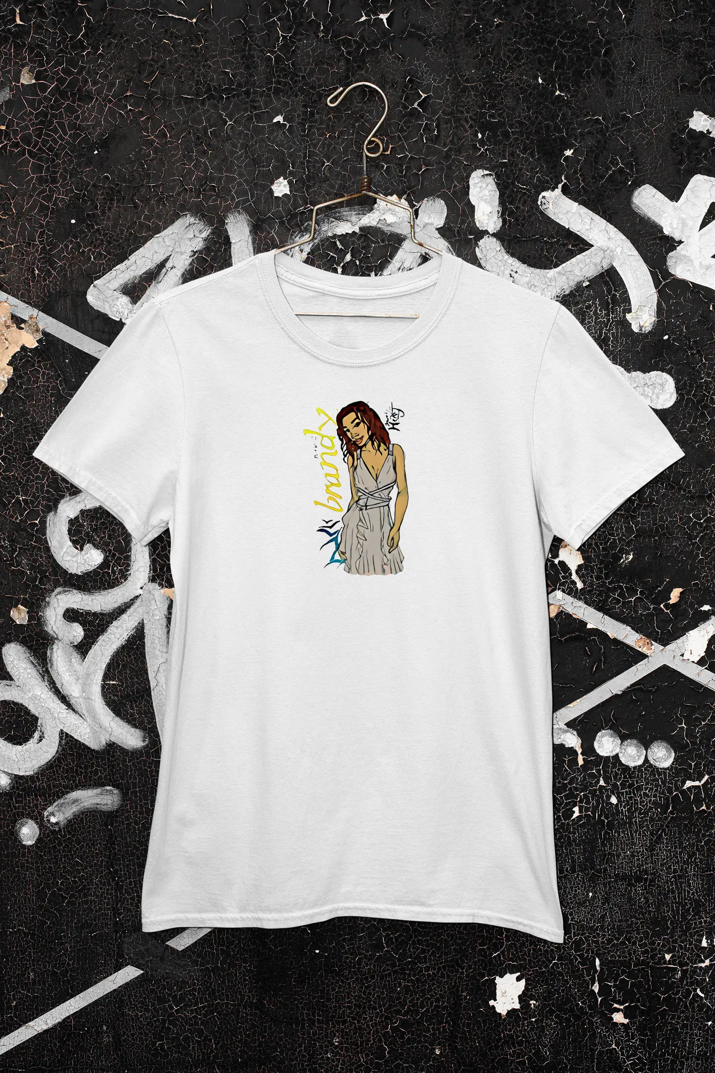 Brandy Norwood Casual T Shirt Birthday