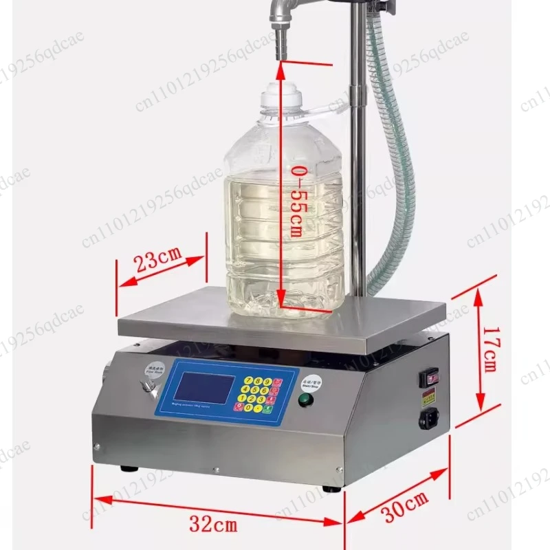 Digital Control Liquid Filling Machine Magnetic Pump Acid-alkali Solvent Chemical Corrosion-resistant High Flow Filling Machine