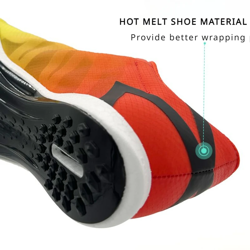 Loop Burn Wing Breathable Men Sprint Lightweight Athletic Sports Spikes Shoes Track and Field Short Running Training Sneakers