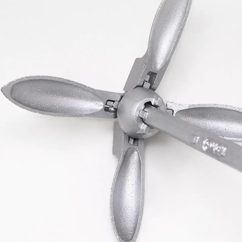 652F Składane kotwice Akcesorium z liną o długości 25,61 m do kajaków wędkarskich i małych łodzi