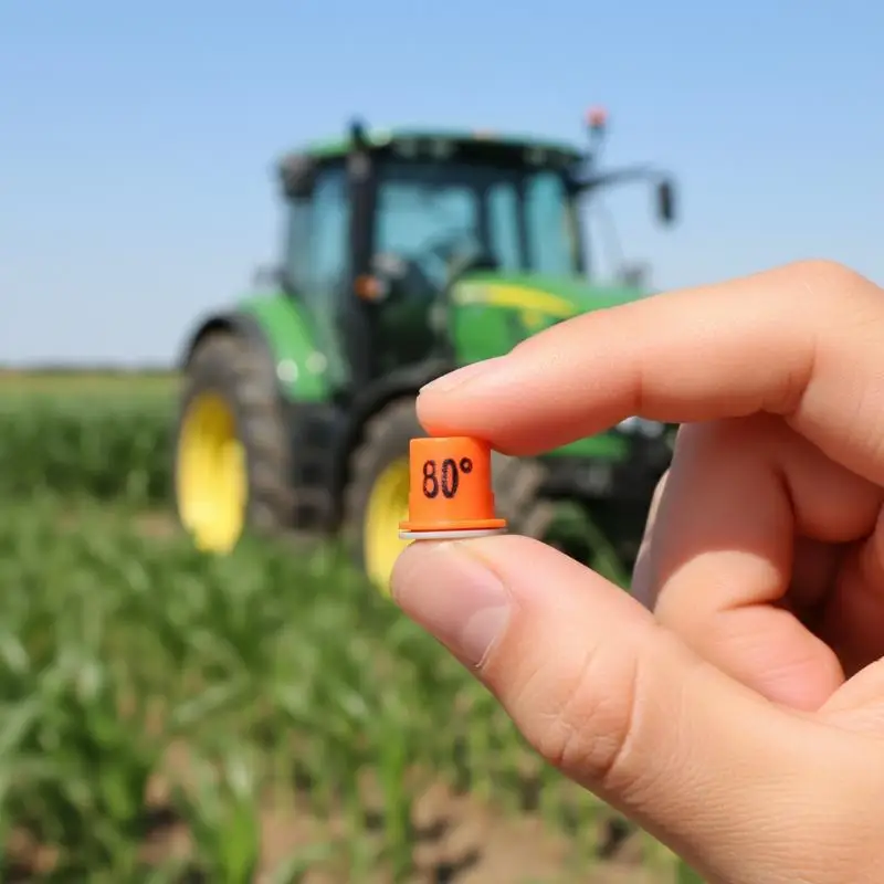80 Degree Anti Drip Agricultural Sprayer Nozzle with Durable Ceramic Core for Even Crop Spraying Irrigation