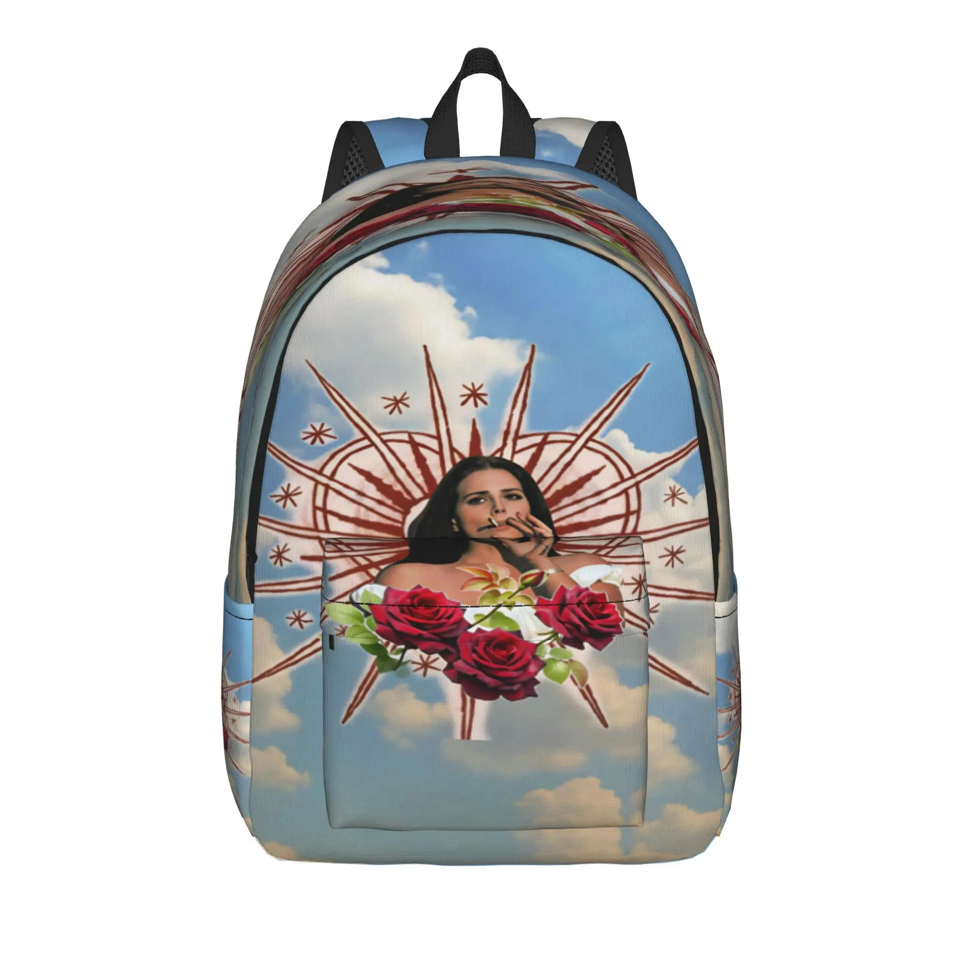 Lana Del Rey Singer Lizzy Grant  Backpack Boy  Soft Backpacks Polyester Novelty School Bags Travel Designer Rucksack