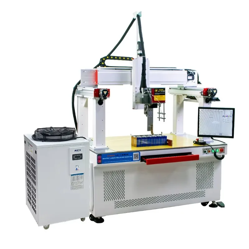 SUNKKO LA-15G02 Workbench Equipped With Fixed-Point Fixture Holes Three-Axis  Automatic Welding Lithium Battery Welding