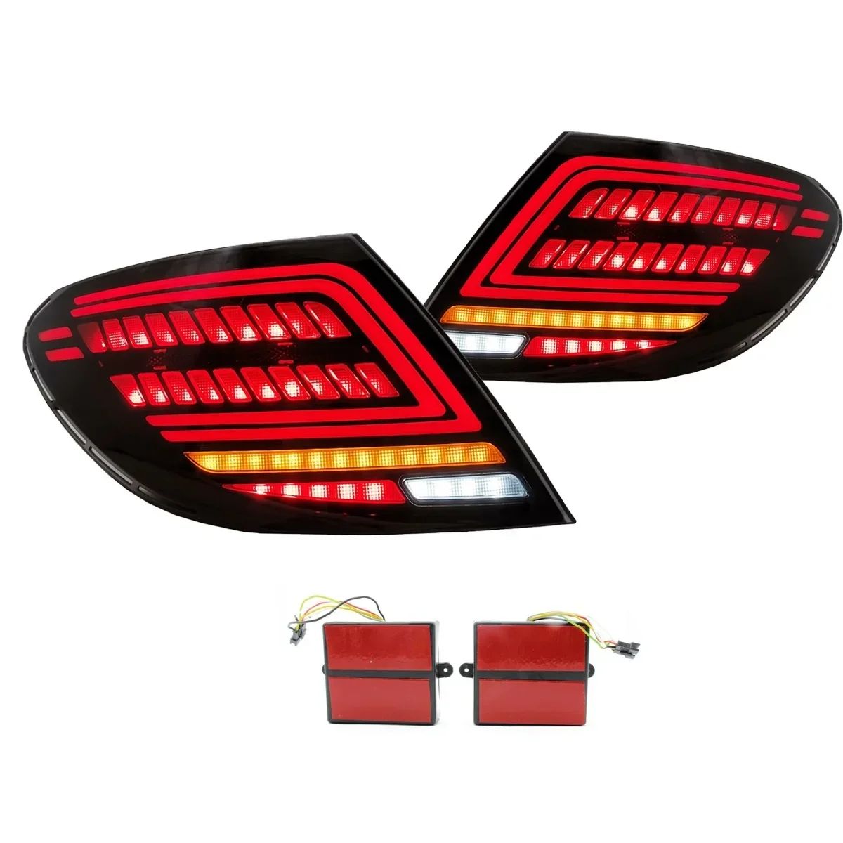 

LED Rear Brake Stop Light Tail Light Turn Signal Light Fit for Mercedes-Benz C Class W204 2007-2014