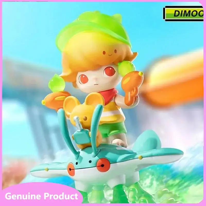 

100% Original Water Party Series Blind Box Toys Mystery Box Original Action Figure Guess Bag Mystere Cute Doll Kawaii Model Gift