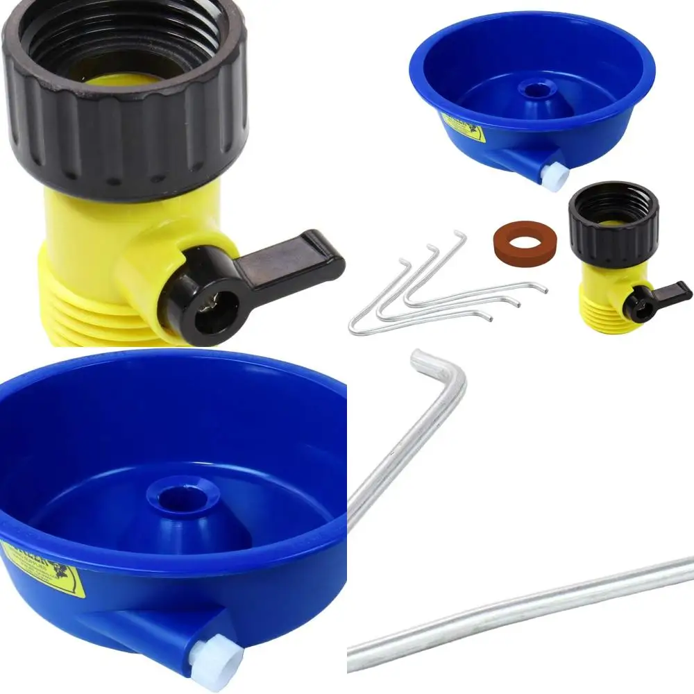 

Controlled Gold Concentrating Bowl with Adjustable Valve, Wired Legs, and Manual Included