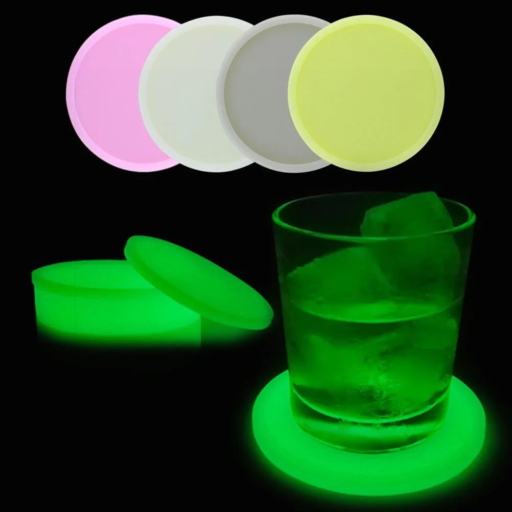 

Silicone Placemat Cup Coasters Heat Resistant Insulation Pad Pads Kitchen Table Anti Slip Easy Wash Protect