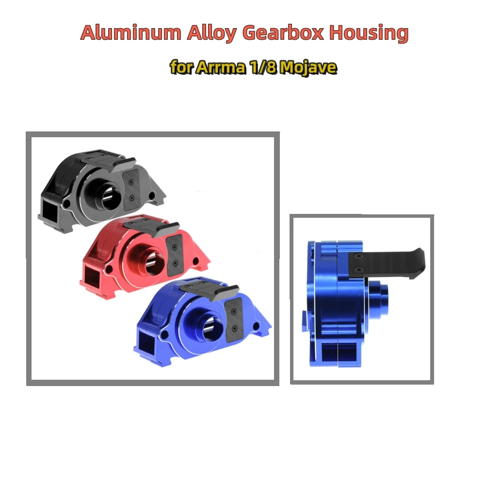 

For Arrma 1/8 Mojave Aluminum Alloy Gearbox Housing ARA311169 ARA311192 RC Car Accessories