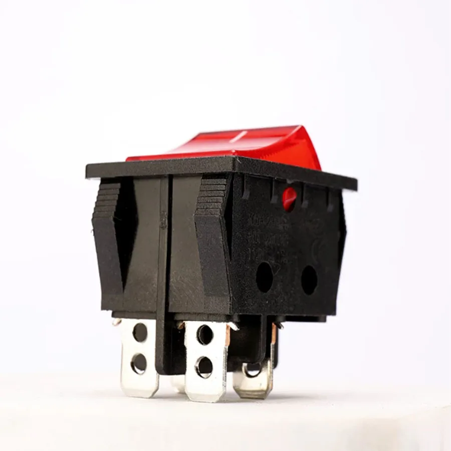 KCD4 ship type switch 30A250V welding machine power supply 4-pin two speed high-power power switch accessories button