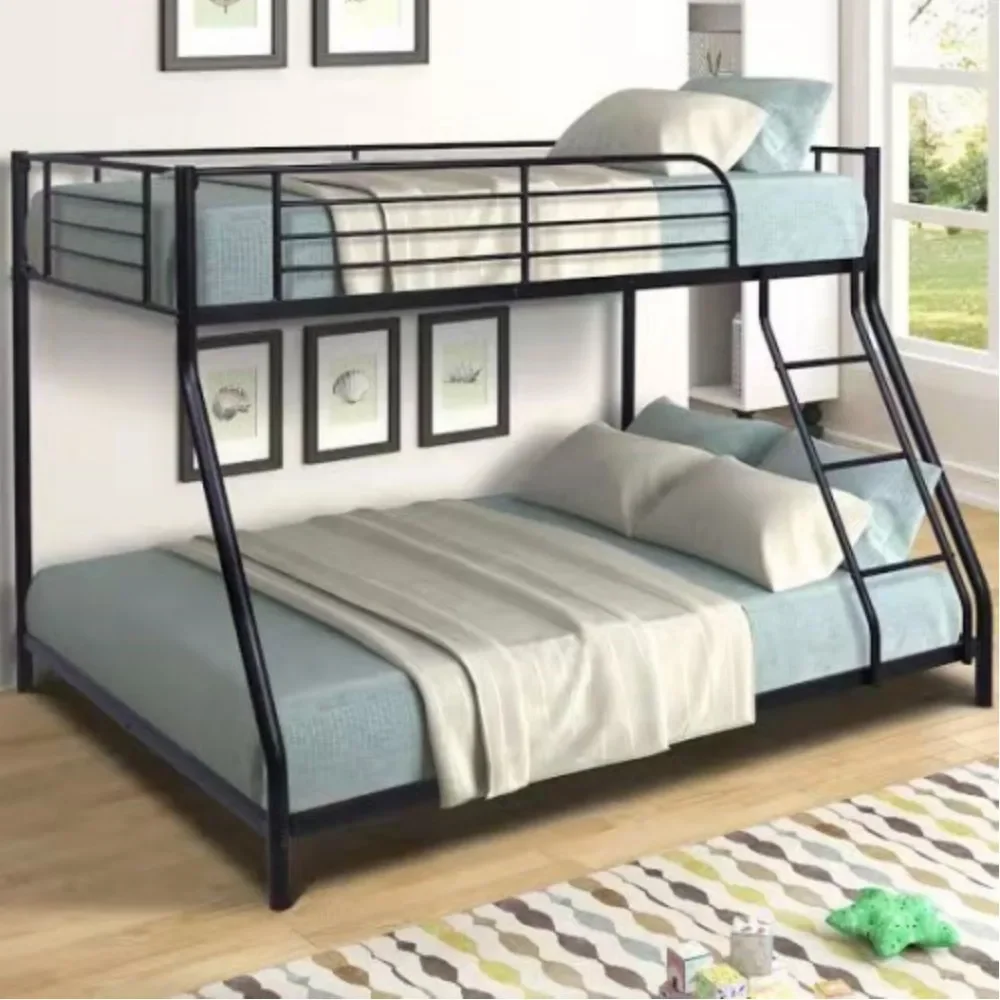 Super Quality Manufacturers Hostel Dormitory Boarding School Metal Frames Loft Bunk Bed For 3 People Children