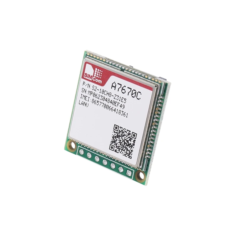 Módulo de placa de desenvolvimento central 4G Módulo CAT.1 Banda de passagem de rede completa 2G STM32 Routine FS-Mcore-A7670C