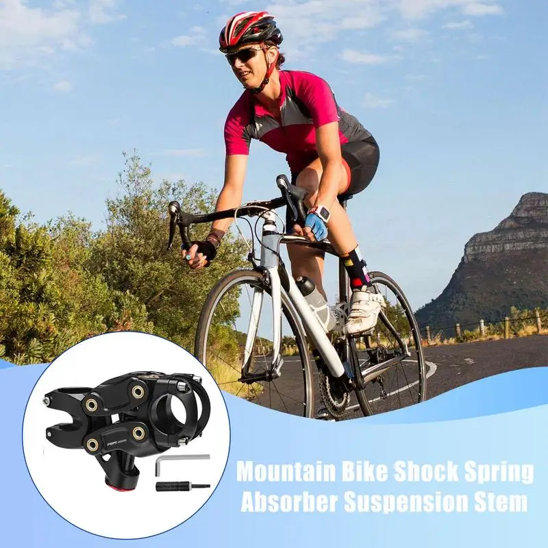 

Shock Spring Absorber Suspension Stem Shock-Absorbing Bicycles Handlebar Stem Ergonomic Buffer Efficient Precision Spring Handle