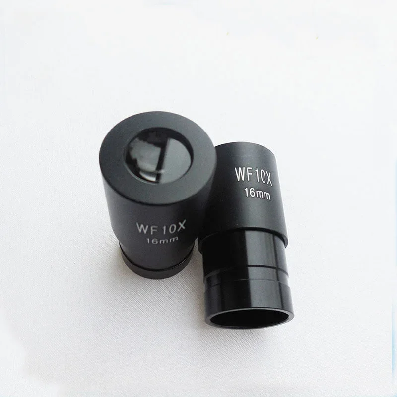 Biological Microscope WF 10X  Wide Field Eyepiece 23.2MM Caliber 16mm Field of View