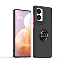 For Motorola Moto S50 Neo XT2427-4 Case Shockproof Metal Stand Ring Holder Armor Hard Back Cover Matte Case for Motorola S50Neo