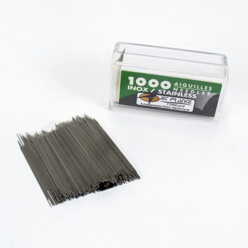 1000Pcs/ Box Professional Stainless Steel Tattoo Needle Tip Silk Tattoo 0.25mm Piercing Needle Tattoo Accessory Tool New Needle