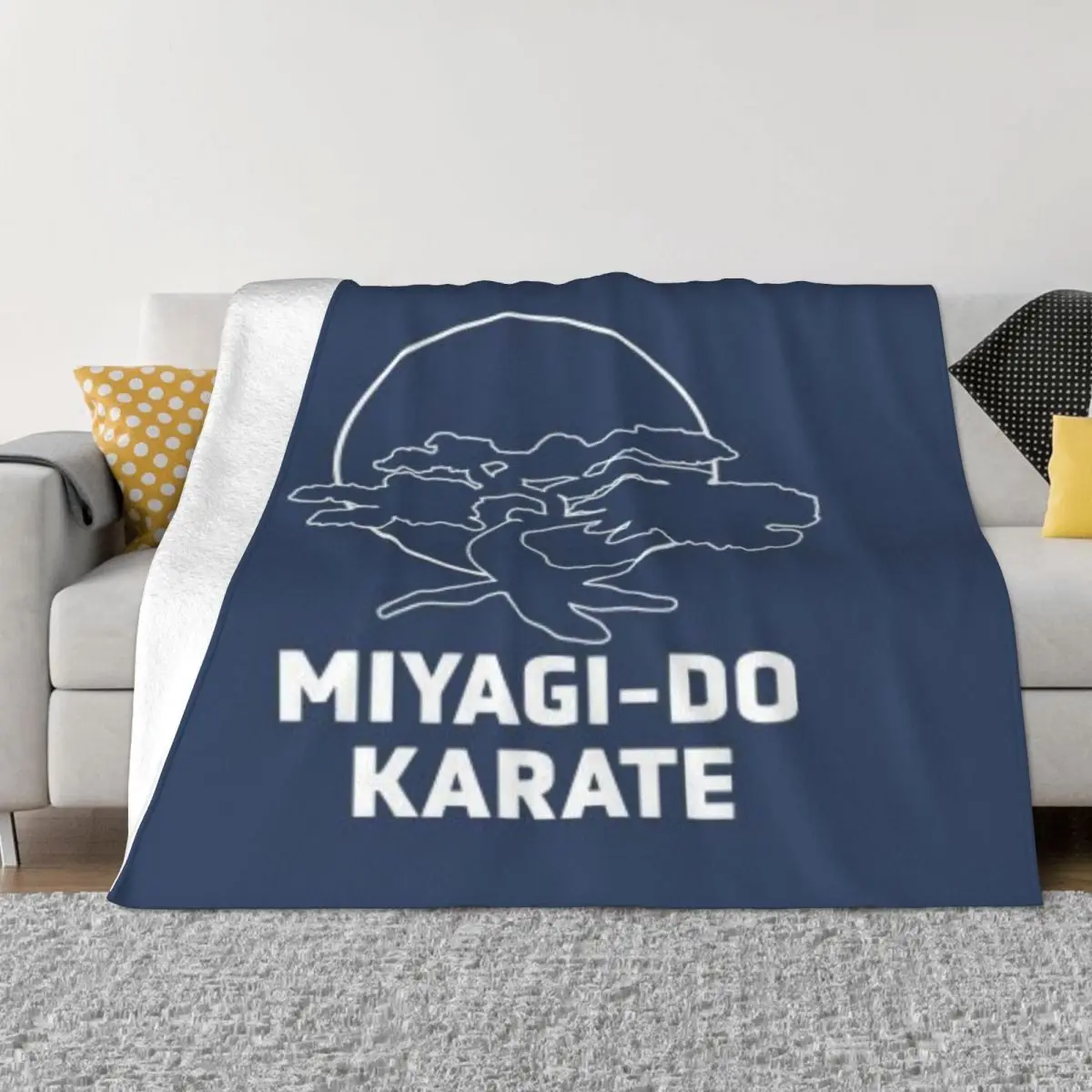 

Miyagi Do Karate Logo 8 Blankets Throw Blanket Thin Wadding Blanket Throw Blanket