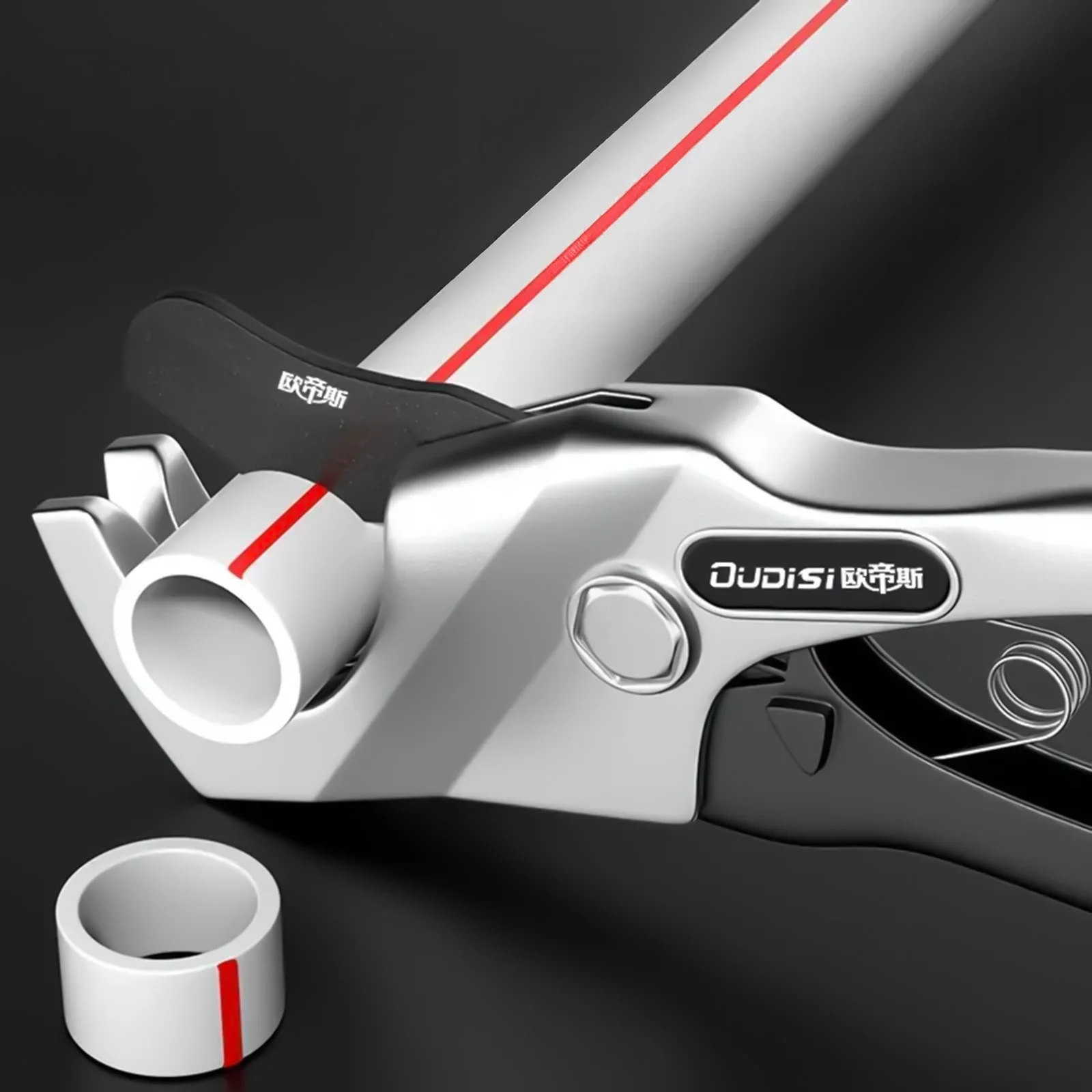 Professional PVC Pipe Cutter Self-locking Ratchet Mechanism For Plastic Copper Pipes Plumbing Tool With Ergonomic Handle