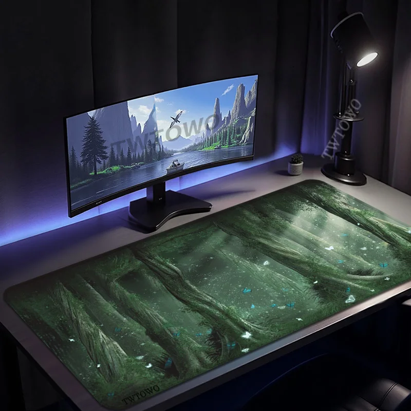 

Mouse Pad Gamer Forest XL HD Home Custom Mousepad XXL Playmat keyboard pad Soft Office Gaming laptop Mouse Mats Table Mat