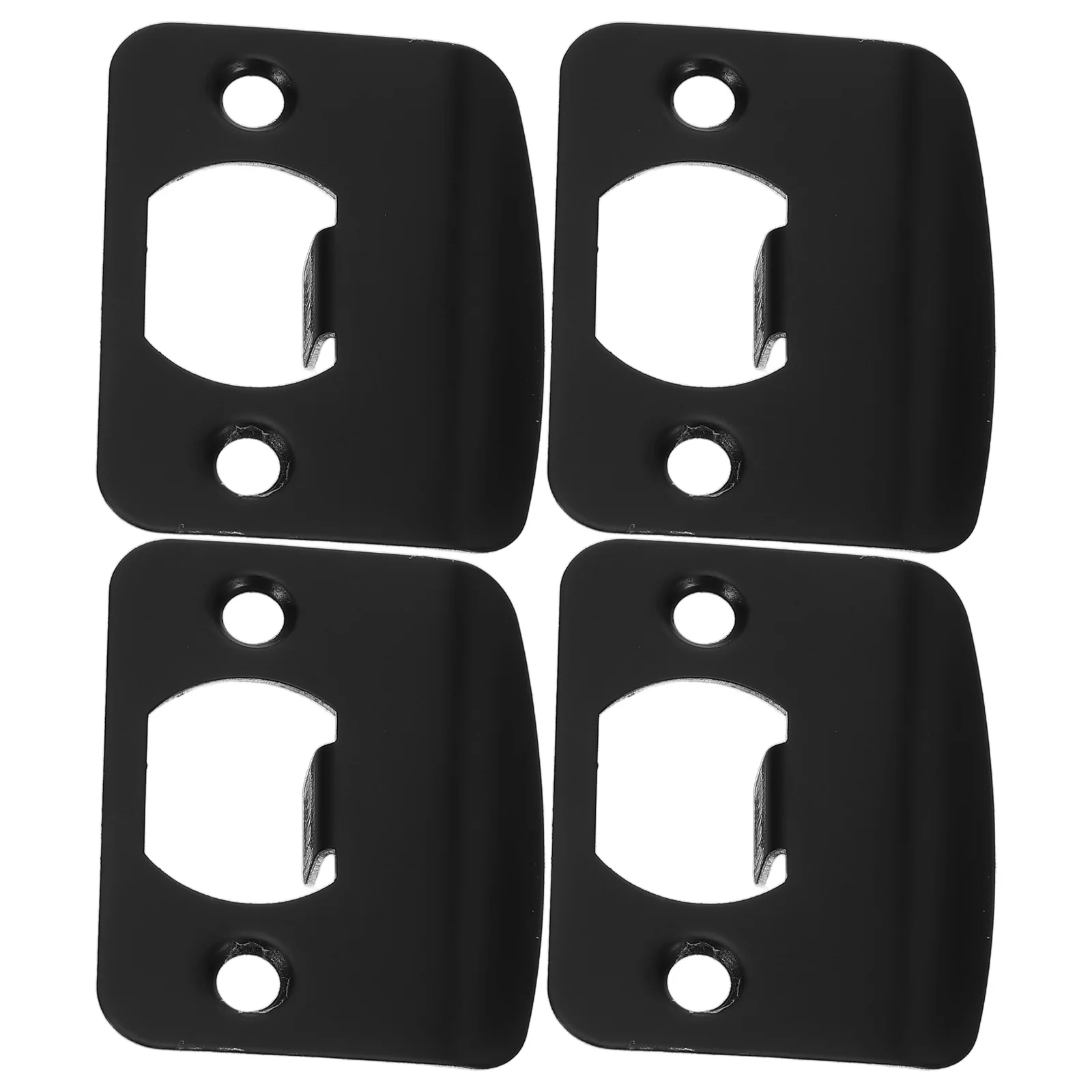 لوحة إضراب باب أمان المنزل، حماية مزلاج معدني شديد التحمل لجميع الأبواب، لوحة إضراب ديدبولت ذات زاوية مستديرة