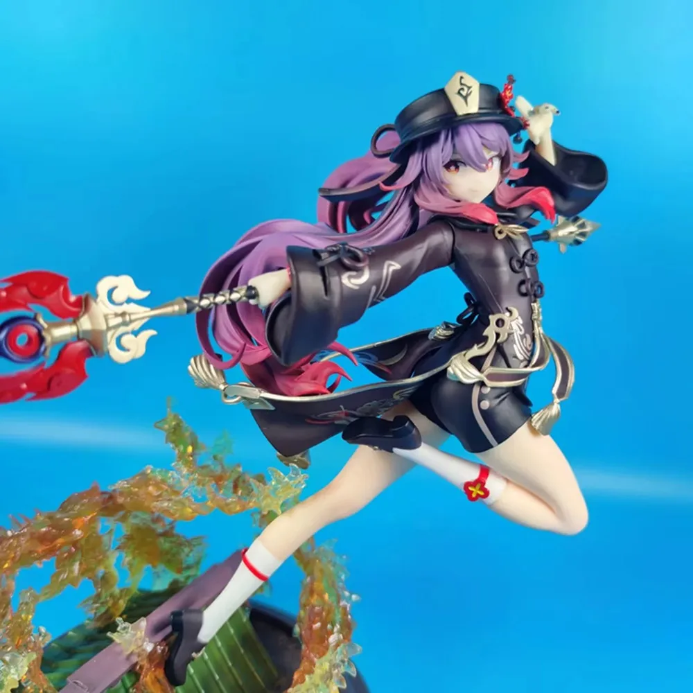 Anime Genshin Impact Figure Hu Tao Figure Hutao Action Figures Collection Model Figurine Doll Toys Birthday Gift For Kid