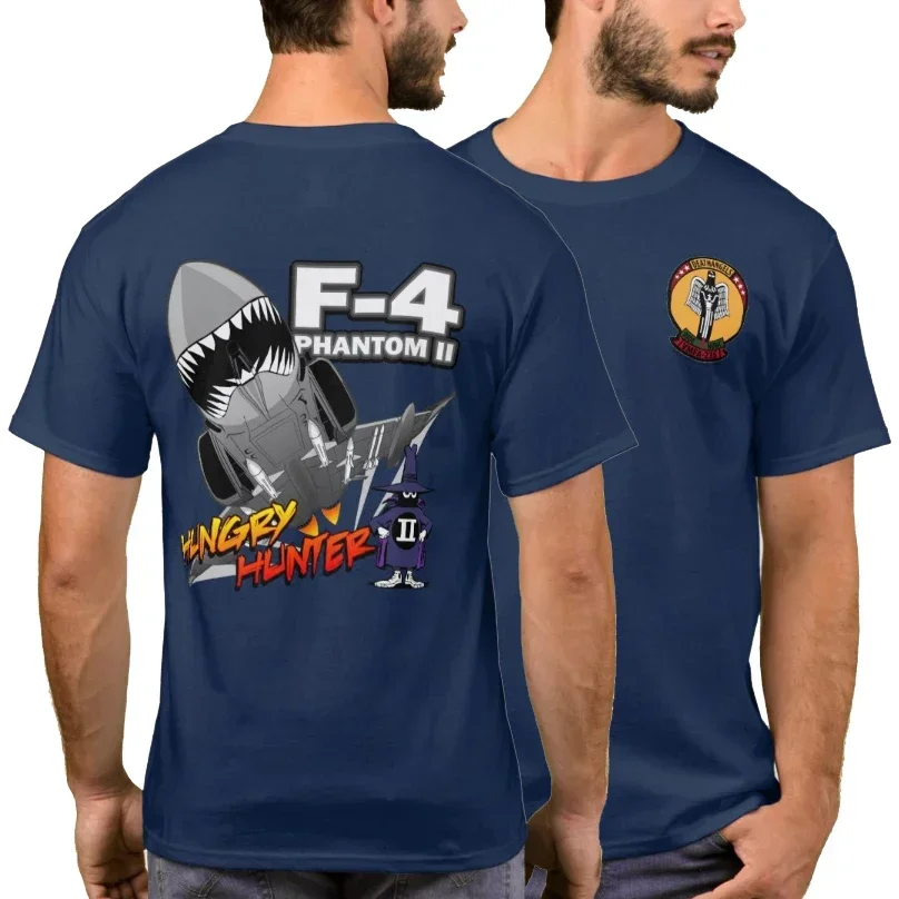 Marine VMFA-235 Fighter Attack Squadron F-4 Phantom Fighter T-Shirt 100% Cotton O-Neck Summer Short Sleeve Casual Mens T-shirt
