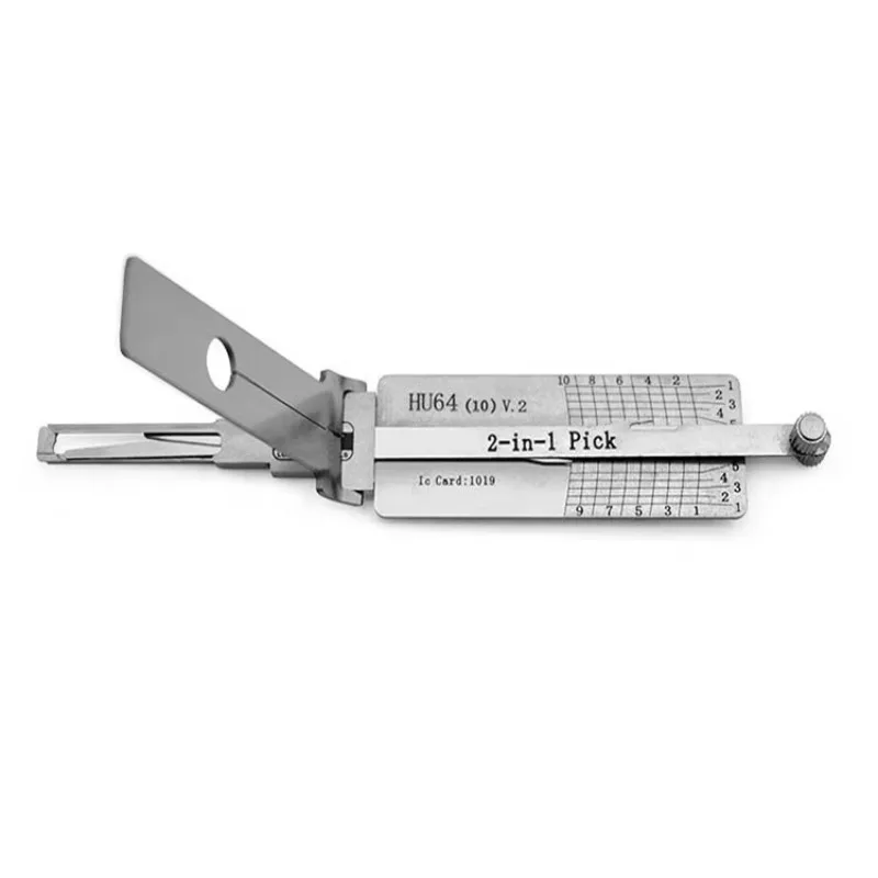 Hot Sale Tubular  Lock Pick Tools with Transparent Tubular Lock  Lock Pick Set Car Lishi Tool Case