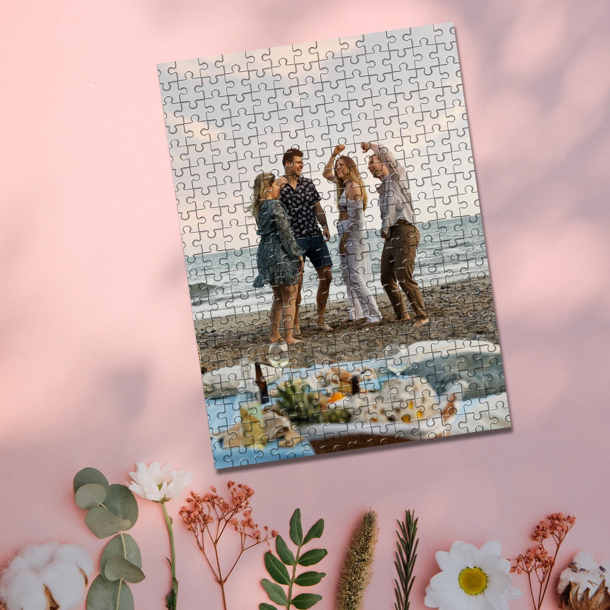 35/300/500/1000pcs Personalized Custom Photo Puzzle photo Custom Photo Portrait Puzzle Handmade Birthday Gift