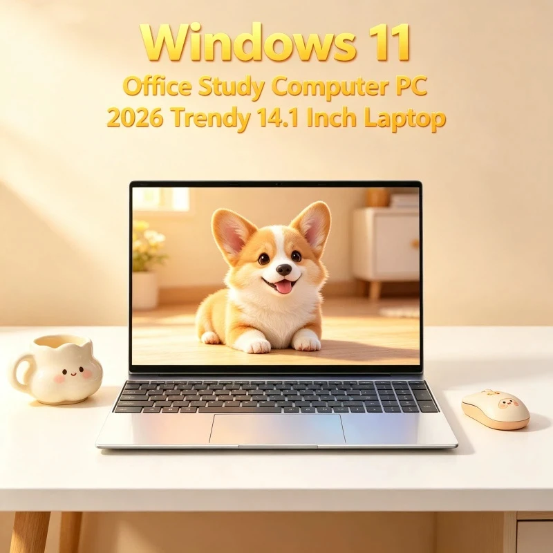 

Swift 14.1 Inch Ultra Thin 2026 Notebook Win11 Intel 6500Y DDR4 16GB RAM 2TB SSD Portable Laptop PC