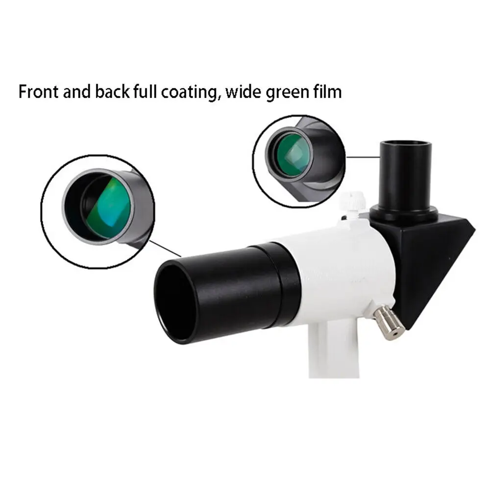 6x30 90 Degree Metal Finder Scope with Crosshair Viewfinder for Astro Telescope