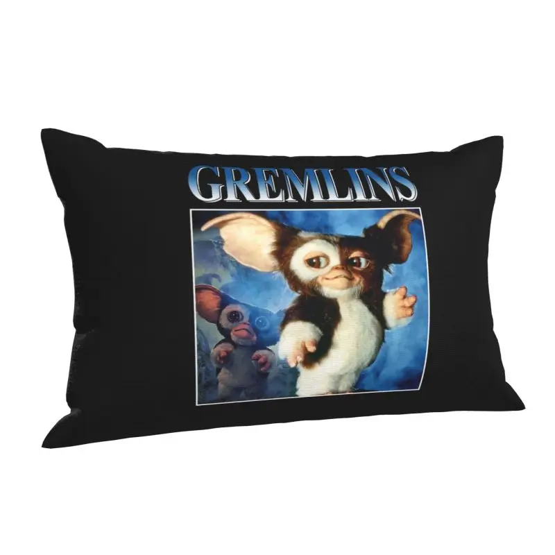 Custom Vintage Gremlinse Pillow Covers 75cm x 50cm Gizmo 80s Movie Mogwai Monster Modern Cushion Cover Pillowcase