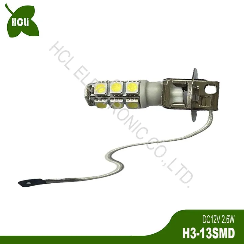 

High Brightness 12V 3W H1 H3 Car Led Light Bulbs Front Fog Lamp Auto Decorative Lights Low Beam Lights DRL free shipping 20pcs