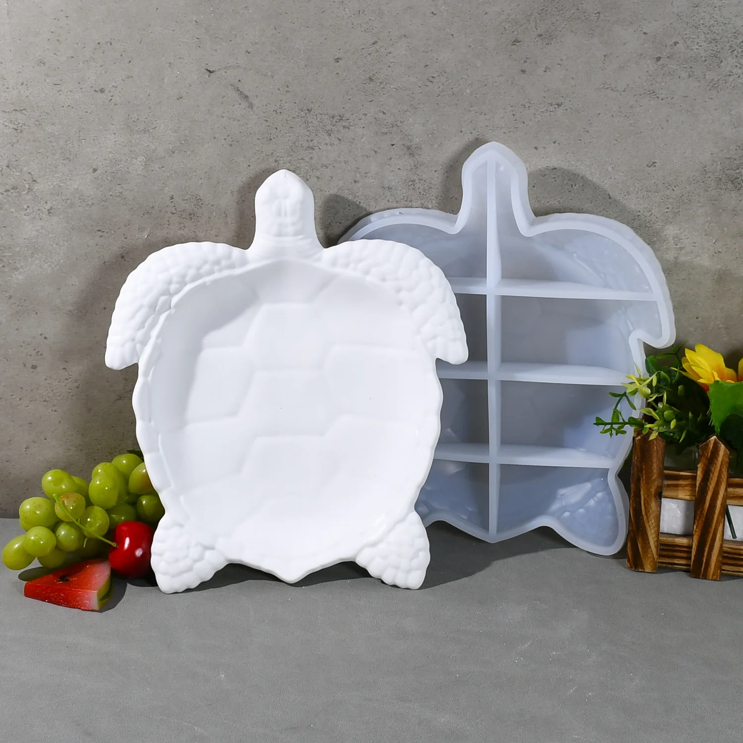 

Turtle Ocean Silicone Mold for Plate Storage And Mirror Making Kitchen Storage Organizer Ocean Themed Home Deraction