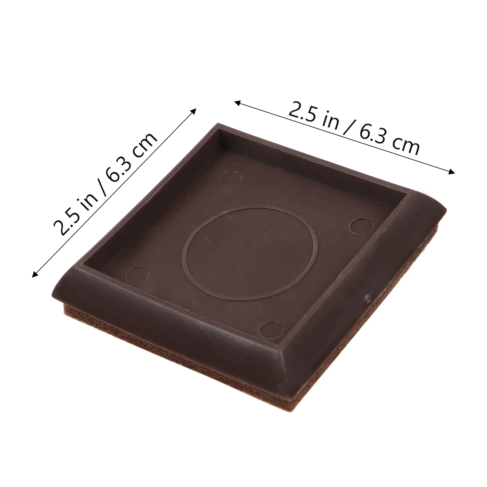 

Furniture Caster Coasters Suede Bottom Non Slip Rubber Cups Wheel Chairs Beds Sofas Tables Protect Floors Hardwood Scratches