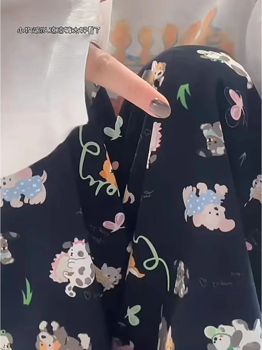 ワイドレッグパンツ ヨガ レディース 春 フリル シフォン ヒップスター 軽量 プリーツ レジャー 通気性 シックな美学 パンツ シンプル