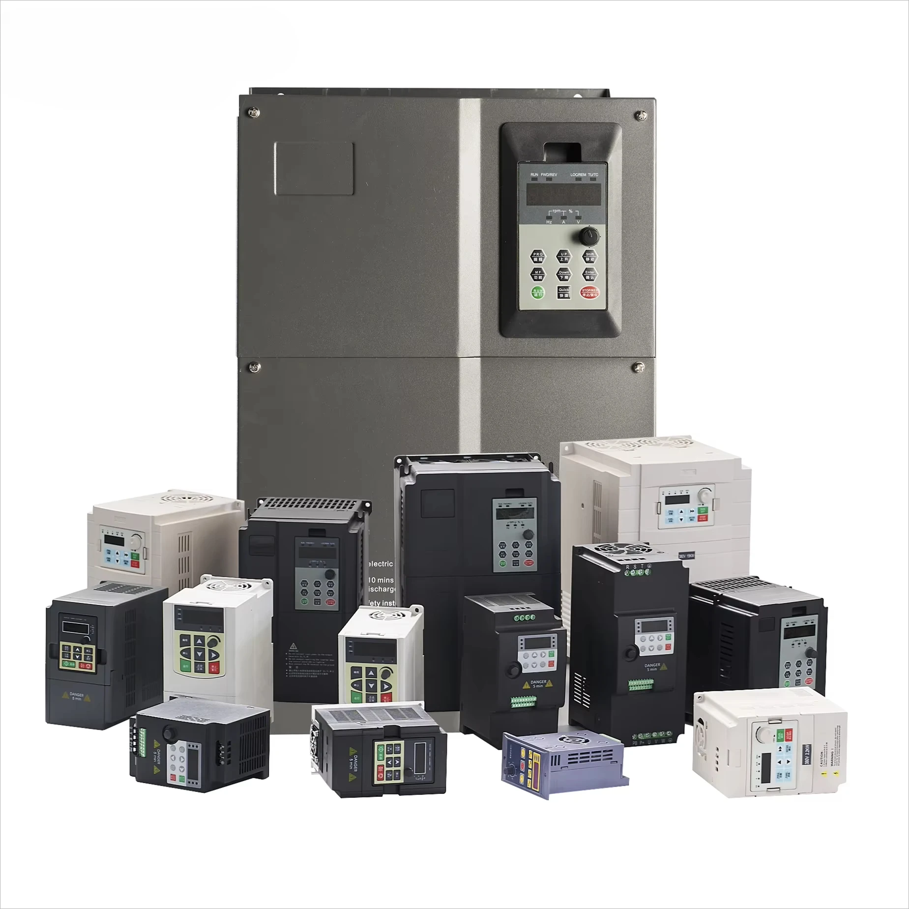 220v 380v AC Frequency Converter 0.2kw~500kw 1500w Vector Control Drive for Motor 110v Nominal Volta