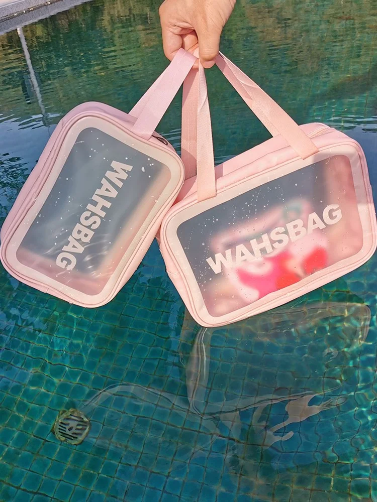 

Новая модная пляжная сумка Ins Famous Beach Vaion большой вместимости, водонепроницаемая, для хранения купальников, ручная, квадратная, через плечо