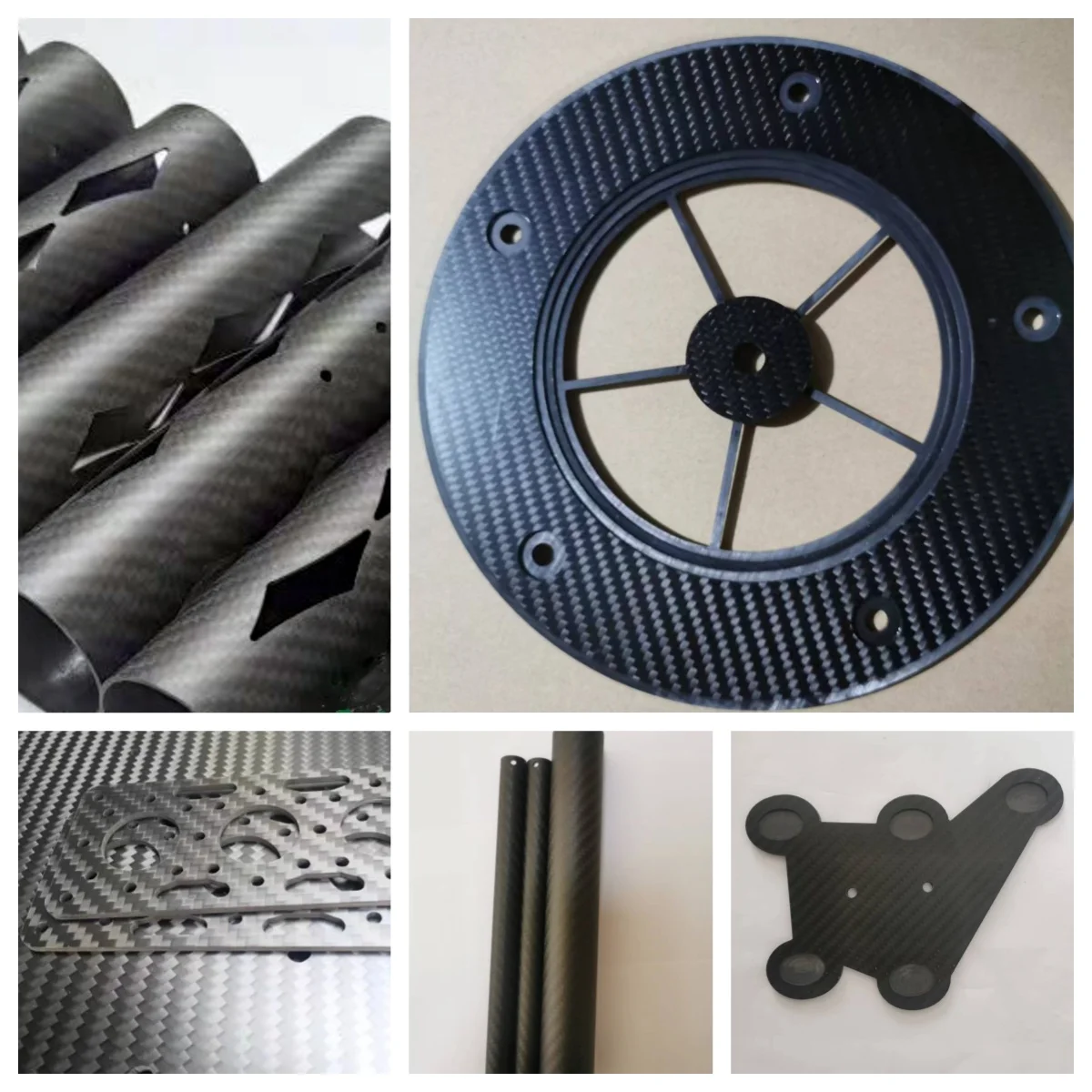 

Customized Carbon Fiber Plate Cutting Carbon Sheet Process CNC Machining Milling Engrave Matte Glossy Twill Plain FPV Arm Frame