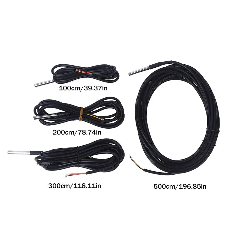 

1 шт. DS18B20 водонепроницаемый резьбовой датчик температуры датчик температуры из нержавеющей стали для Arduino