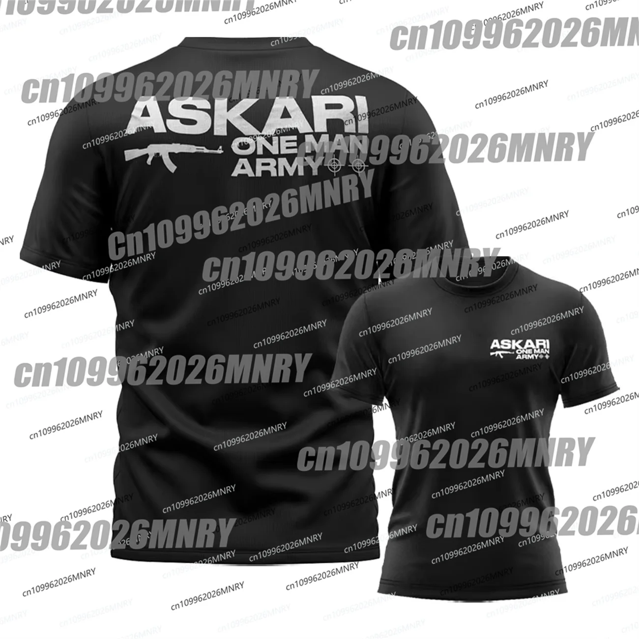 Hot Askari Boxing Fighting Men's T Shirt Summer Sports Fitness Breathable Kid Short Sleeve Tops Outdoor Trainning Clothing