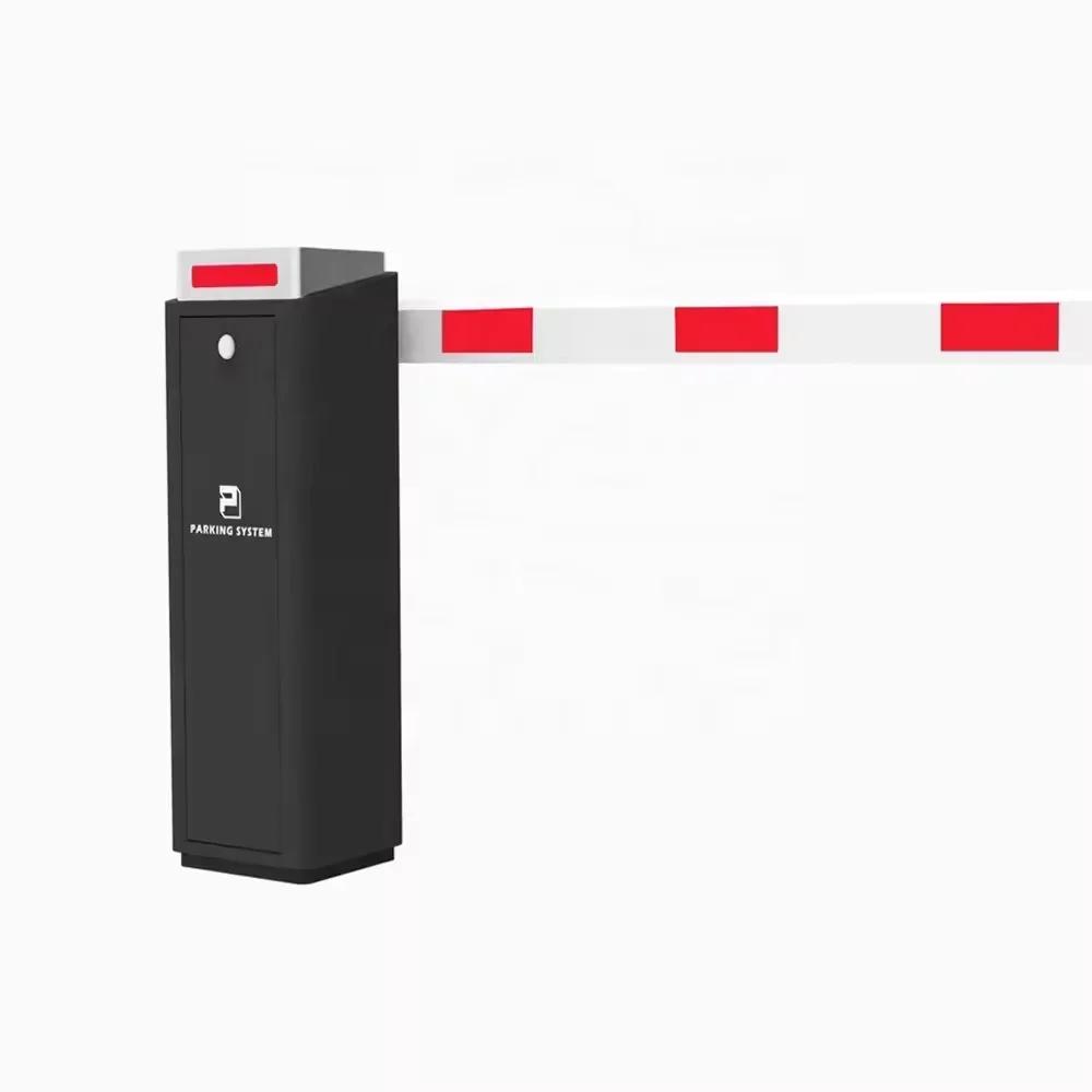 Sistema de estacionamento com display LCD, reconhecimento de placa de licença disponível em vários idiomas com sistema de bilhete de estacionamento de portão de barreira