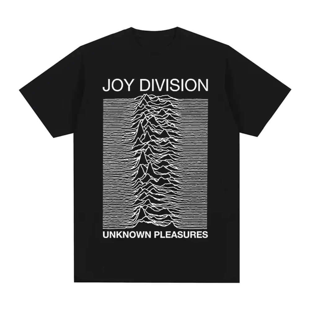 Joy Division Band Creative Line Printing Summer High Quality Casual and Comfortable Men and Women T-shirts Fashion Street Wear
