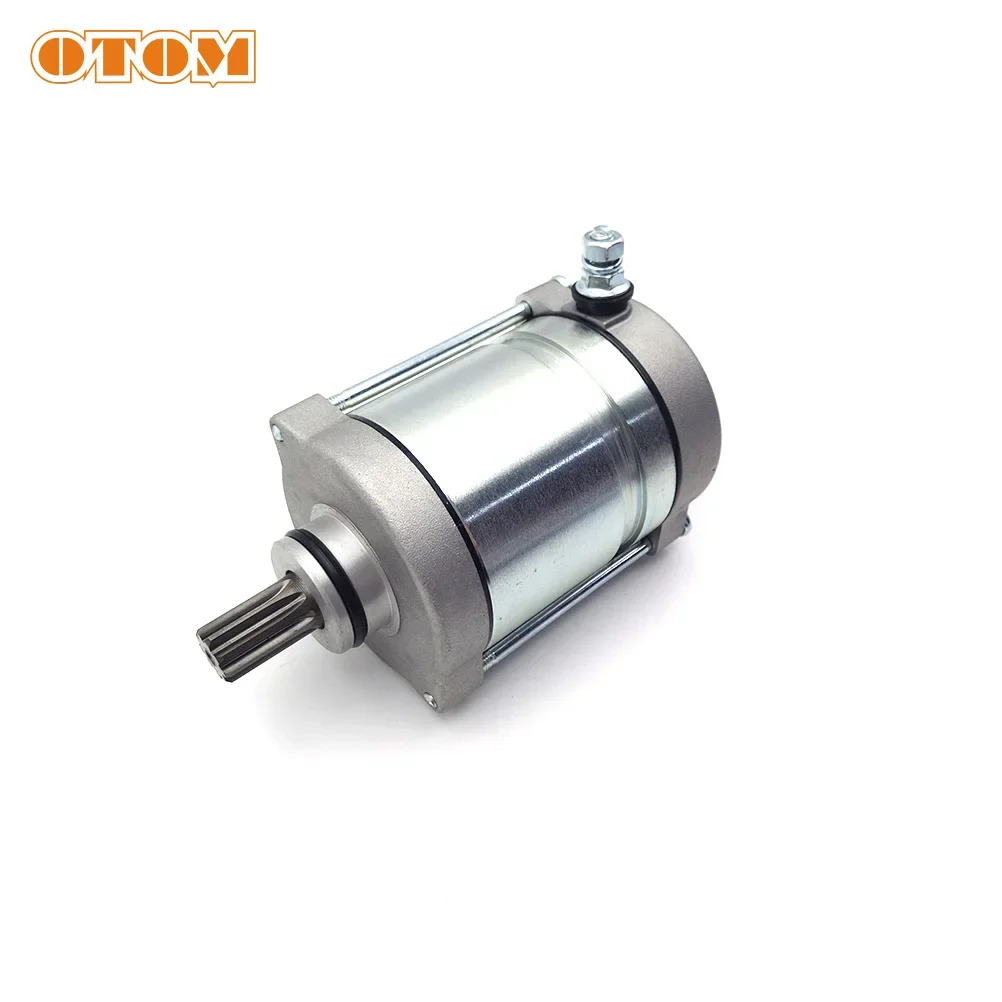 OTOM Motocross rozrusznik 8/9 zębów rozrusznik maszyna elektryczna dla ZONGSHEN NC250 NC450 Off-road pit motor terenowy