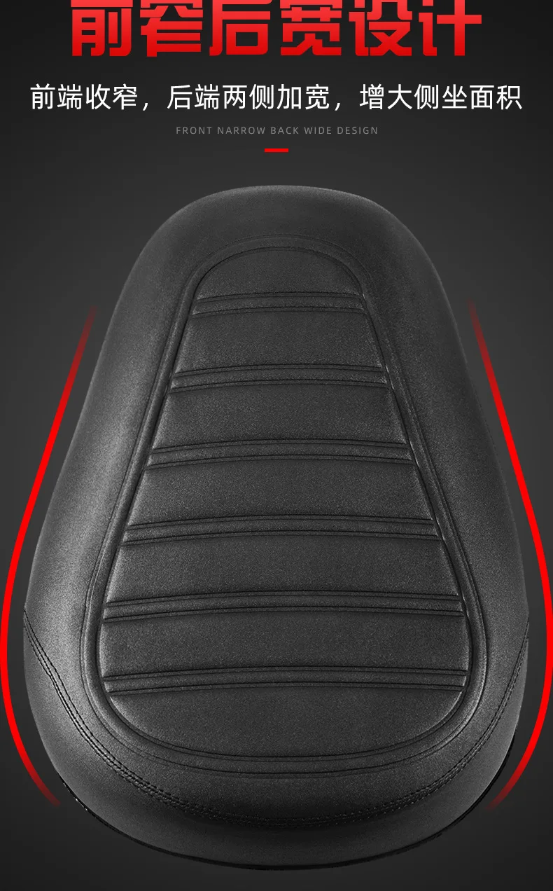 Weicher Fahrradsitz, breiter Mountainbike-Sattel, universell, atmungsaktiv, mit Vier-Ecken-Federung, Fahrradsitzkissen, Outdoor-Fahrradzubehör – Detail 8