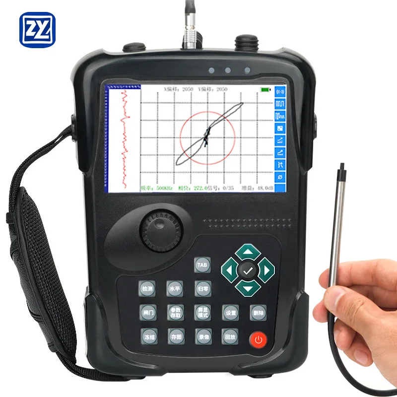 كاشف المعادن الرقمي الكامل المحمول من سلسلة TFN WS، كاشف عيوب التيار الدوامي المحمول