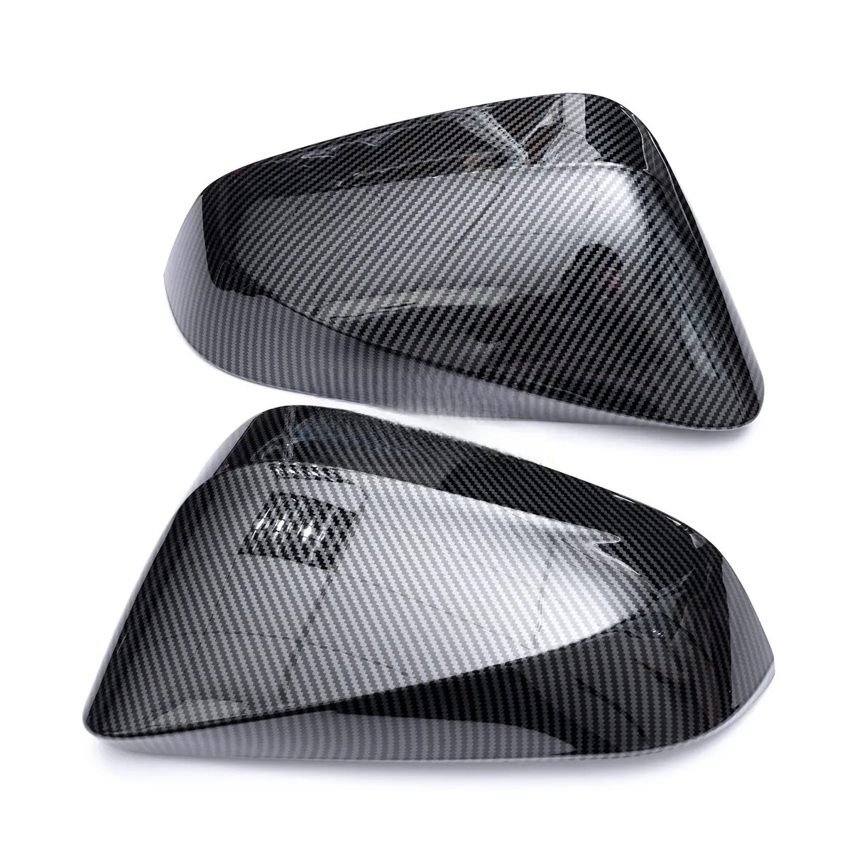 For Lexus 2022-2025 NX250 NX350 NX350h NX450h+ RX350 RX350h RX450h+ RX500h Carbon Fiber Side Rearview Mirror Cover Overlay