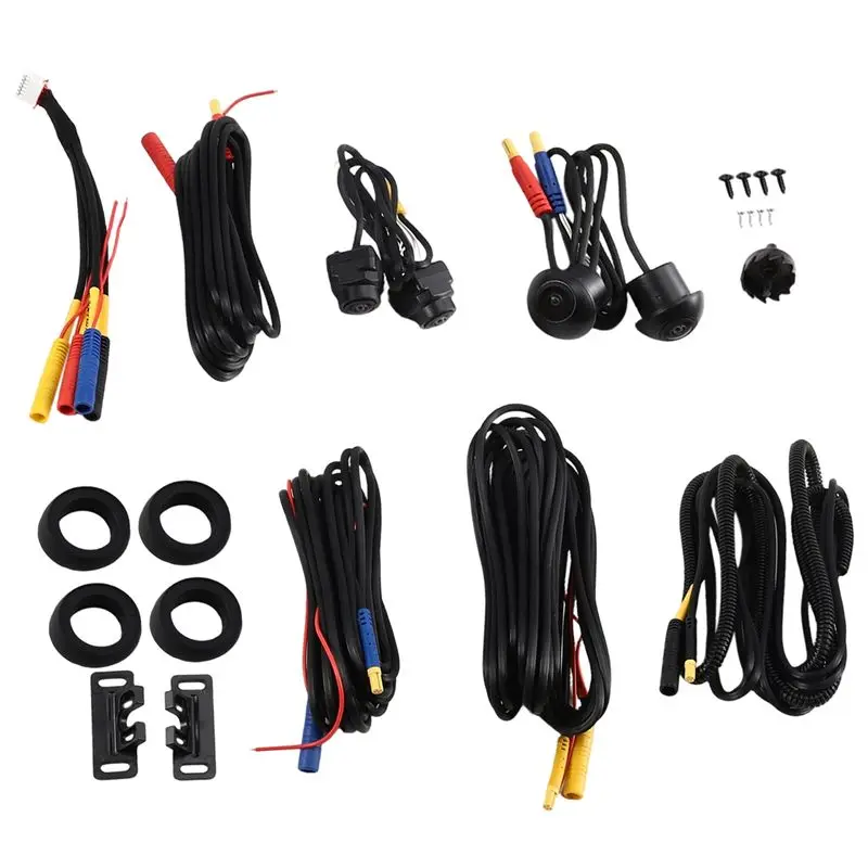 Car 360° Panoramic View System Camera With 360 APP Support For Android Multimedia Screen& LHD Function-A02G