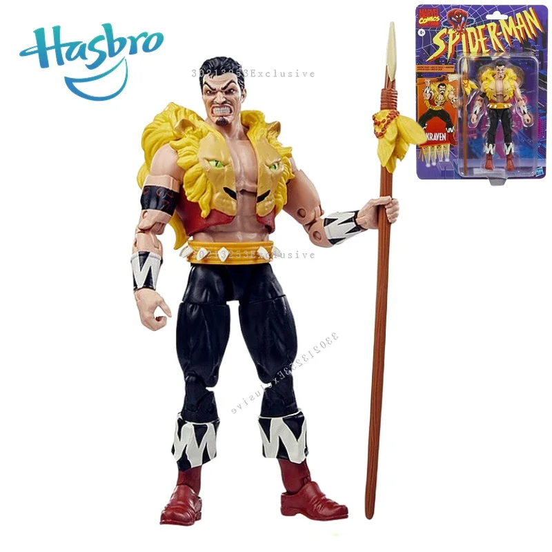 

In Stock Hasbro Marvel Legends Spider-Man Clavin The Hunter 6" Action Figure Collectible Hobby