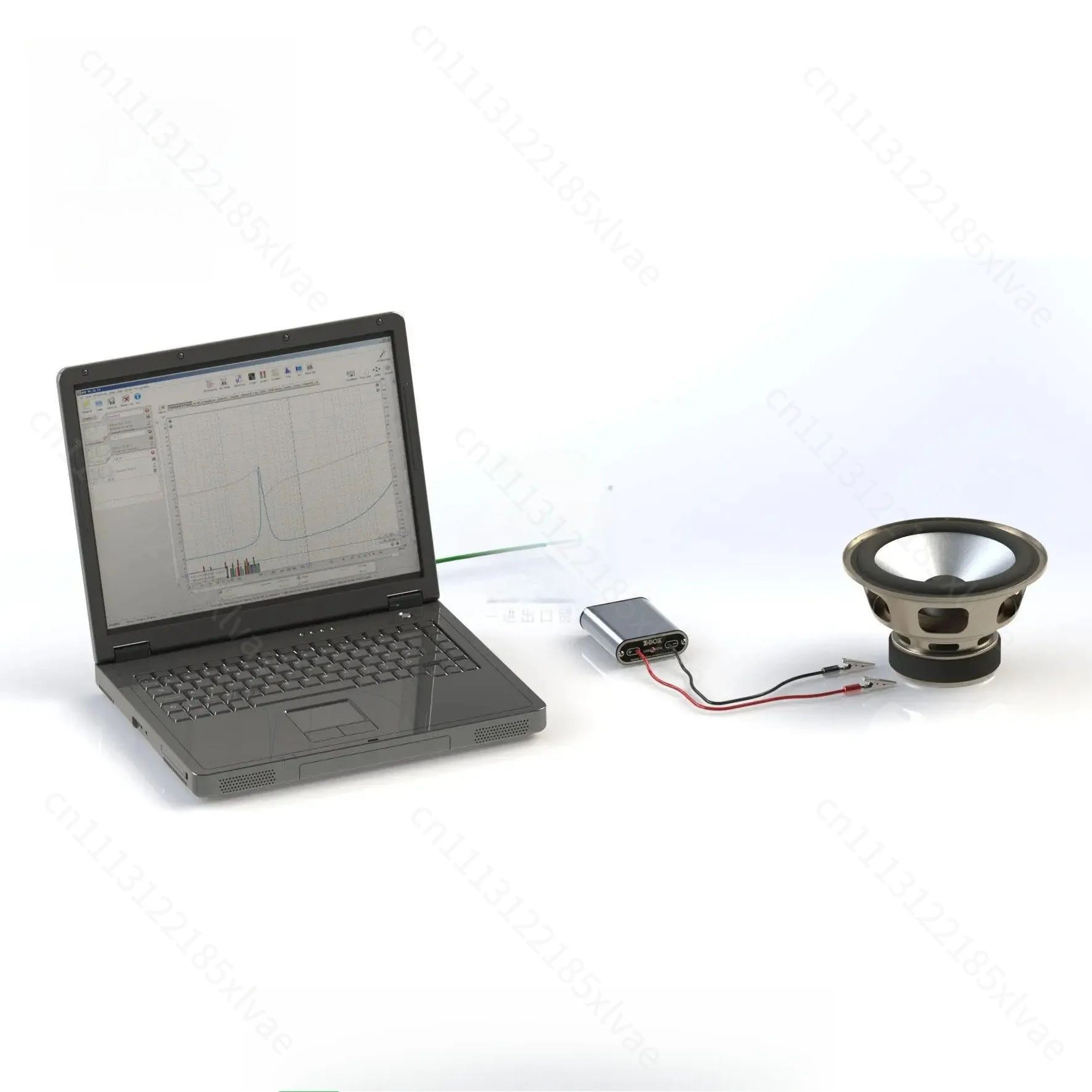 Audio Speaker Impedance Measurement Box Z-90 Passive Test Device Supports REW & LIMP Driver T/S Parameter Analyzing