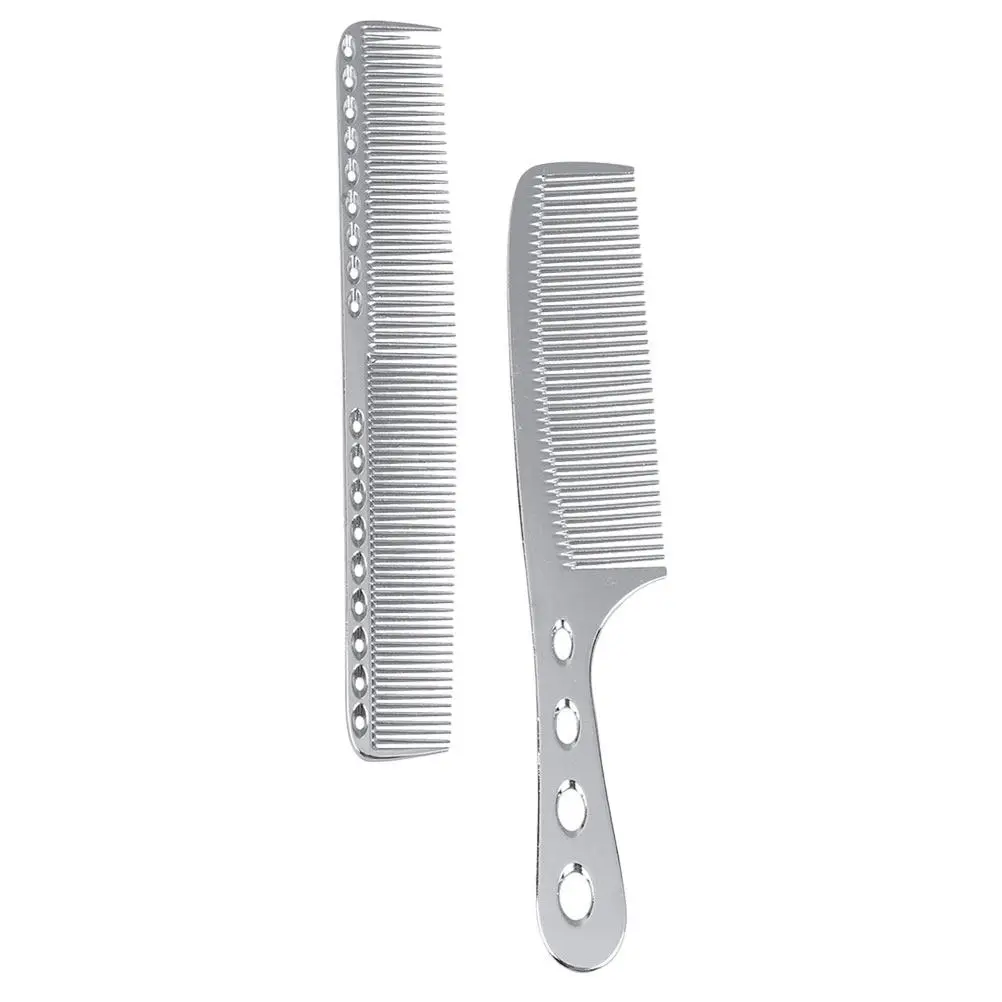 2Pcs Professional Barber Hair Combs Set Anti Static Hairdressing Comb for Scalp Massage Blood Circulation Oil Balance Salon Use